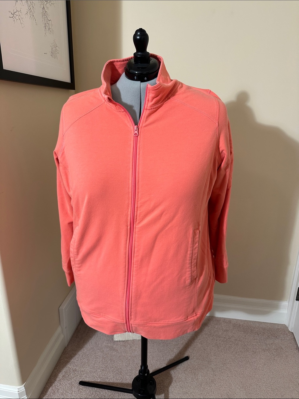 Penningtons Coral Zip-Front Jacket